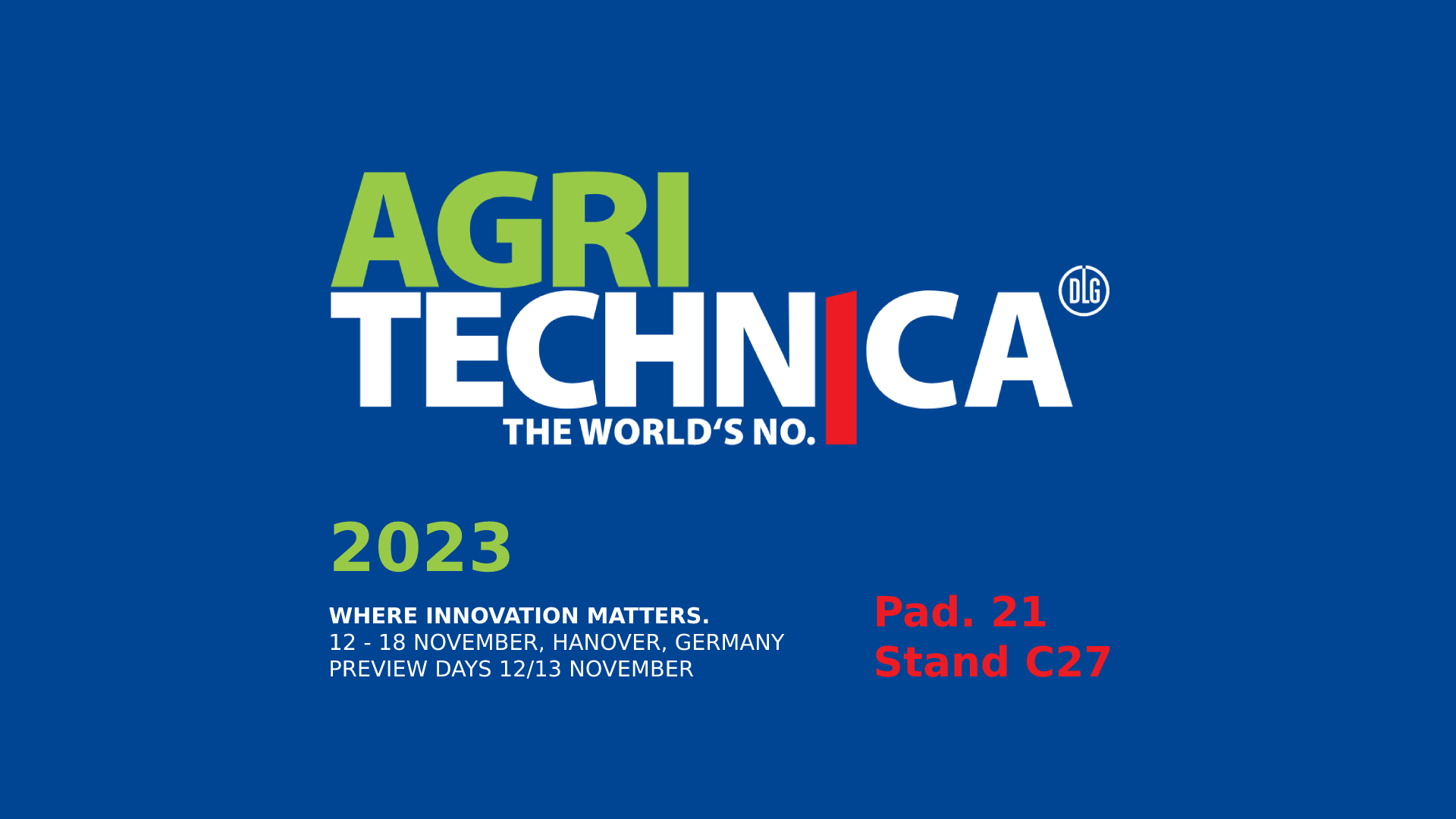 Partecipazione di Pettenuzzo alla fiera agritechinca